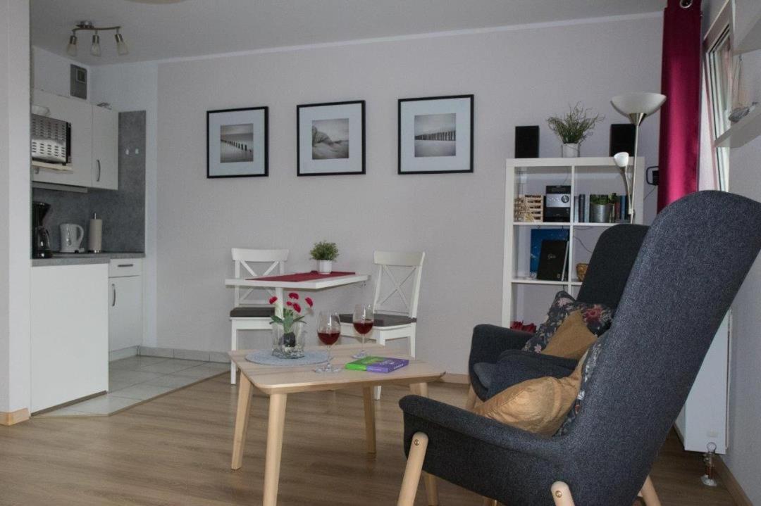 Studio 11 Im Haus Stranddistel, Modernes Studio Im 1 Og Fur 2 Personen In Zingst Esterno foto